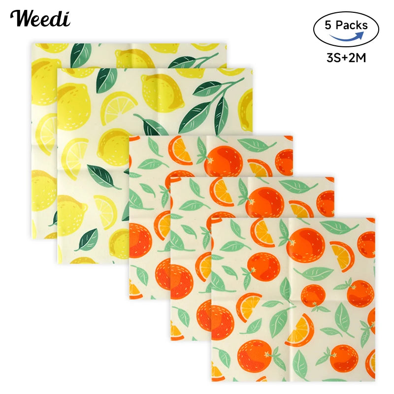 Reusable Beeswax Wraps