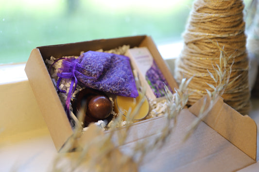 Mini Relax Eco Set – Natural Lavender Wellness Gift
