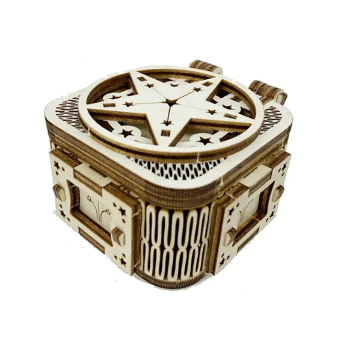 3D Spring Mechanism Music Box Do It Yourself Set