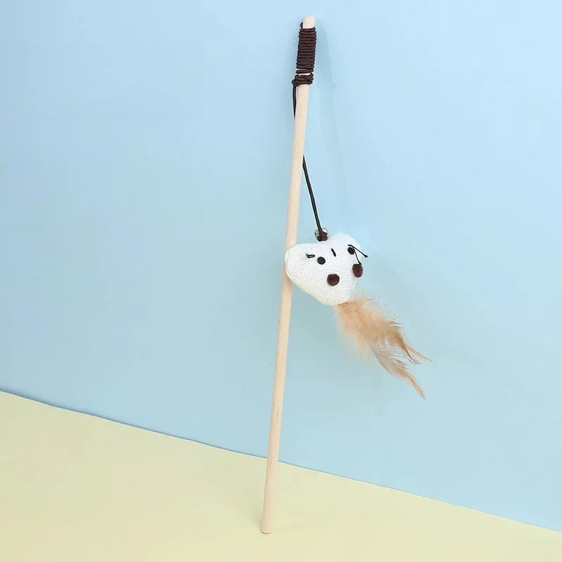 Teaser Feather Wand Toy