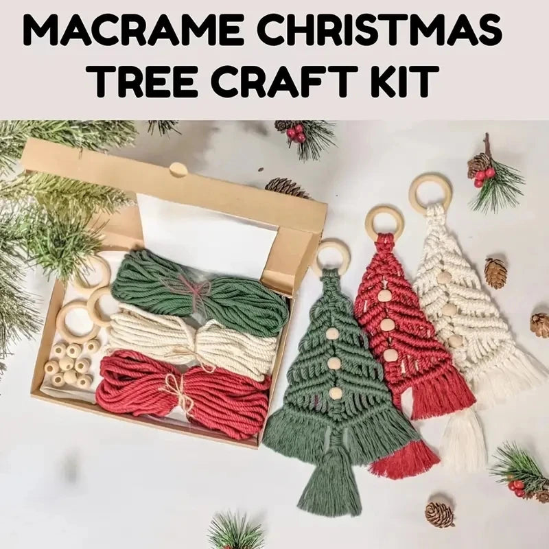 DIY Woven Christmas Tree Kit – Perfect Handmade Holiday Gift