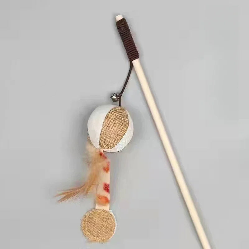 Teaser Feather Wand Toy