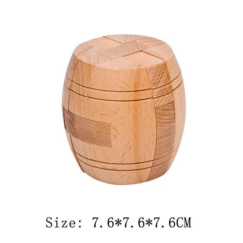 Wooden Brain Puzzle – Smart Fun for All Ages