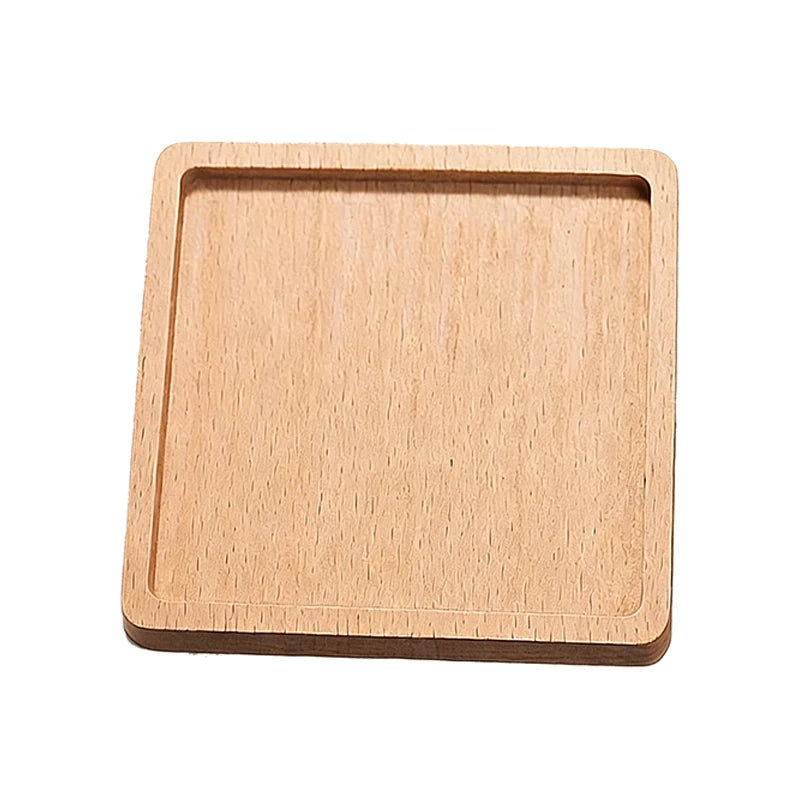 Bamboo Soap Tray , Wooden Coaster – Eco-Friendly Soap Holder | Natural Bathroom Accessory