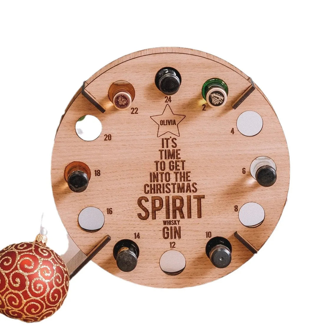 Wooden Christmas Display Stand