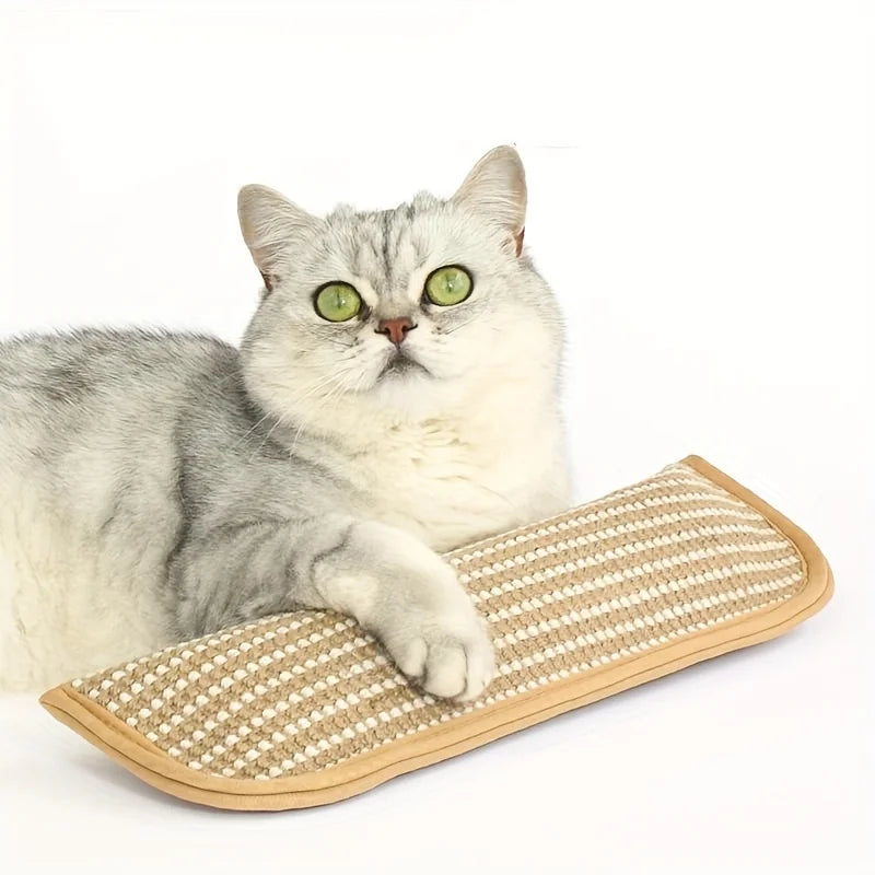 Natural Jute Cat Scratching Pad  Teething Toy