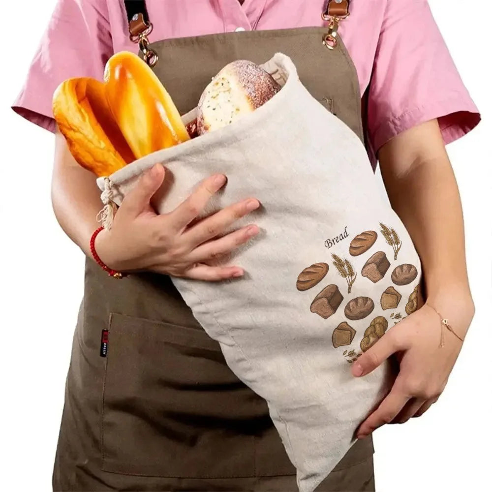 Reusable Cotton Bread Bag