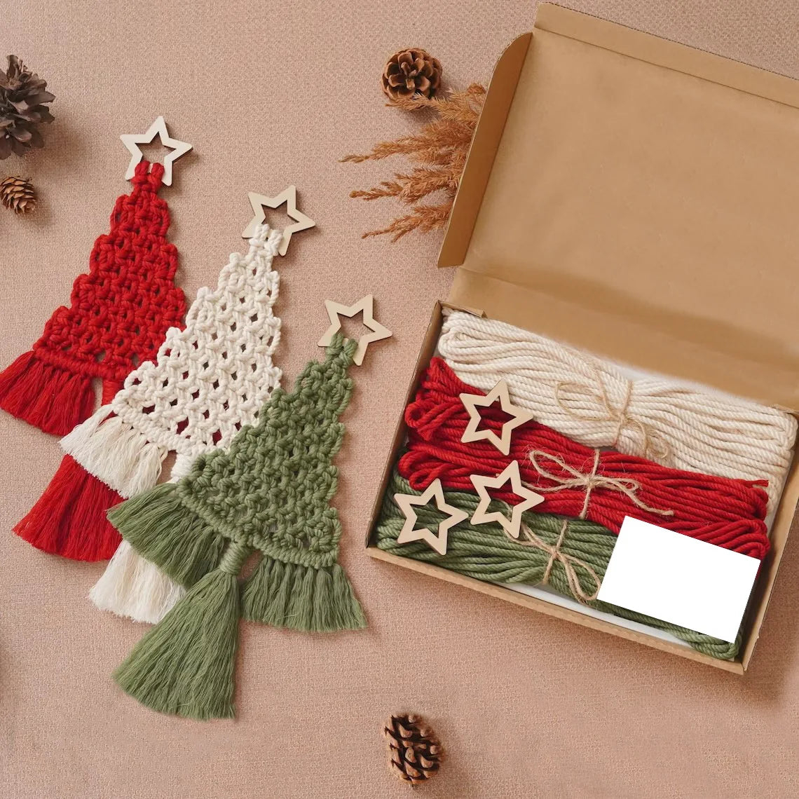 DIY Woven Christmas Tree Kit – Perfect Handmade Holiday Gift