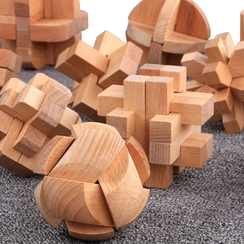 Wooden Brain Puzzle – Smart Fun for All Ages