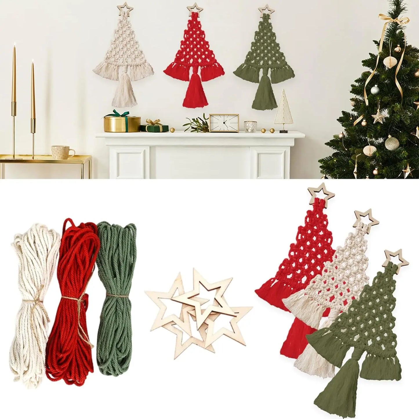 DIY Woven Christmas Tree Kit – Perfect Handmade Holiday Gift