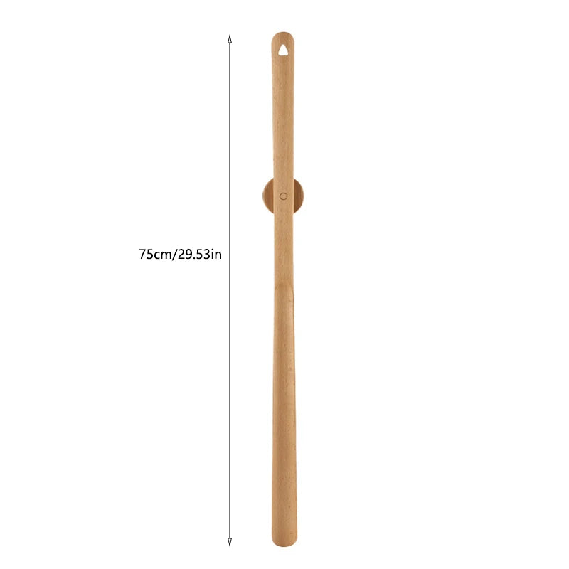 Premium Beech Wood Long Handle Shoehorn