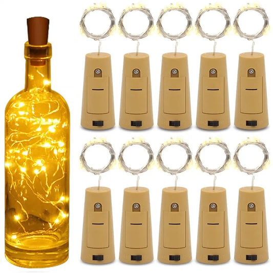 Wine Bottle Cork ✨ LED String Fairy Lights