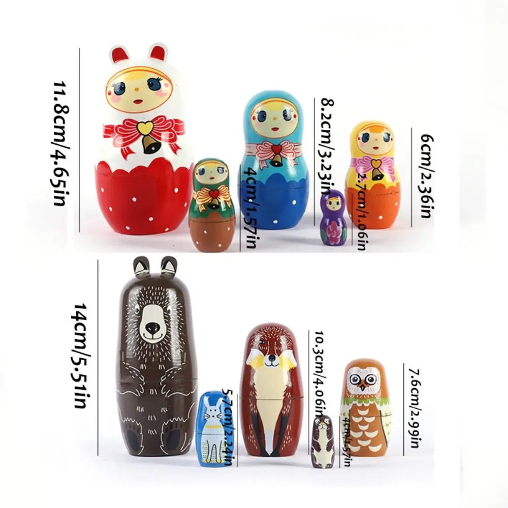 Wooden Japaneese Dolls