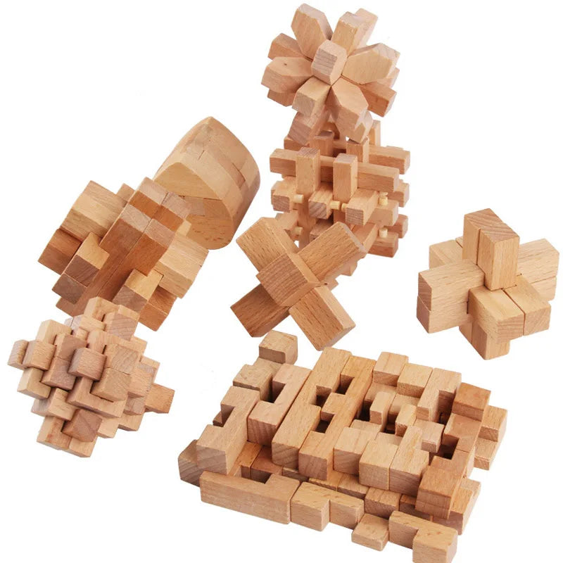Wooden Brain Puzzle – Smart Fun for All Ages
