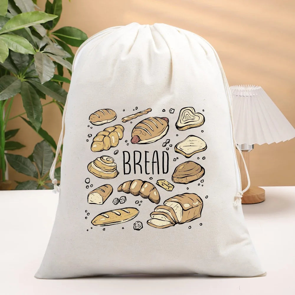 Reusable Cotton Bread Bag