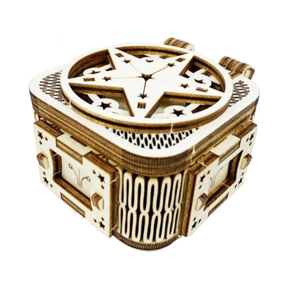 3D Spring Mechanism Music Box Do It Yourself Set