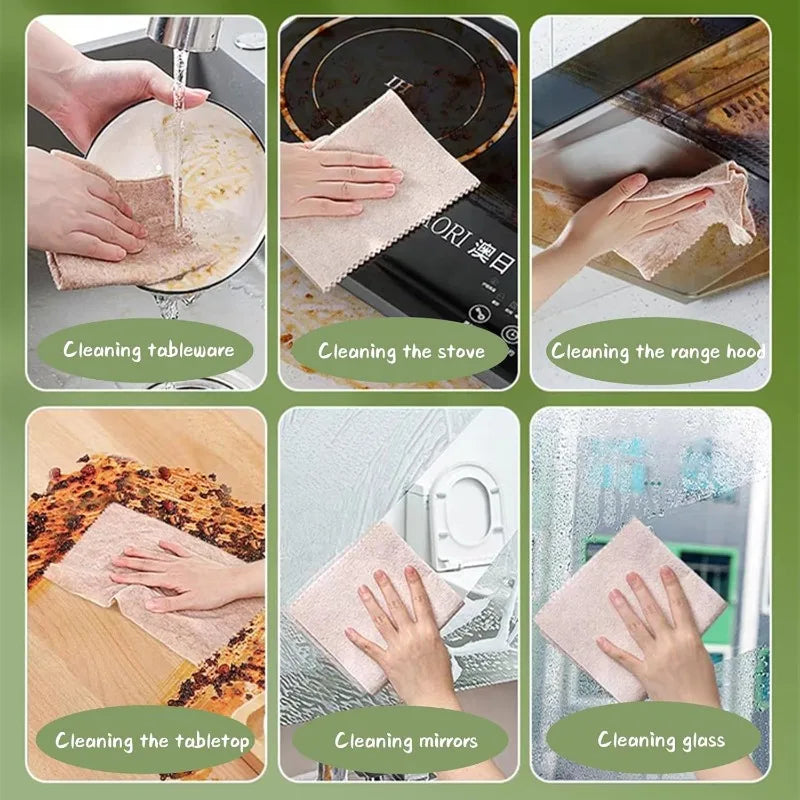 Natural Loofah &amp; Cellulose Dishcloths