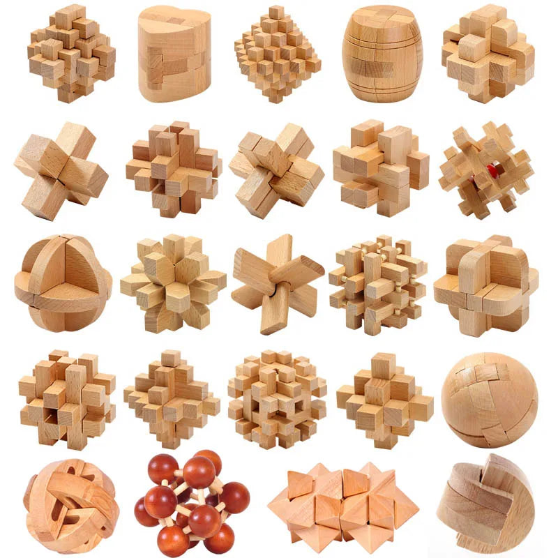 Wooden Brain Puzzle – Smart Fun for All Ages