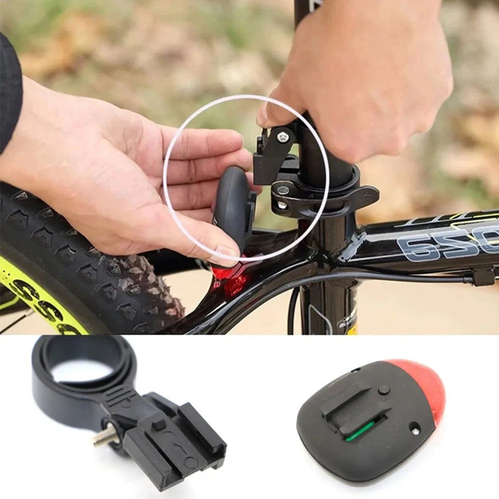 Solar Bicycle Night Riding Safety Lamp