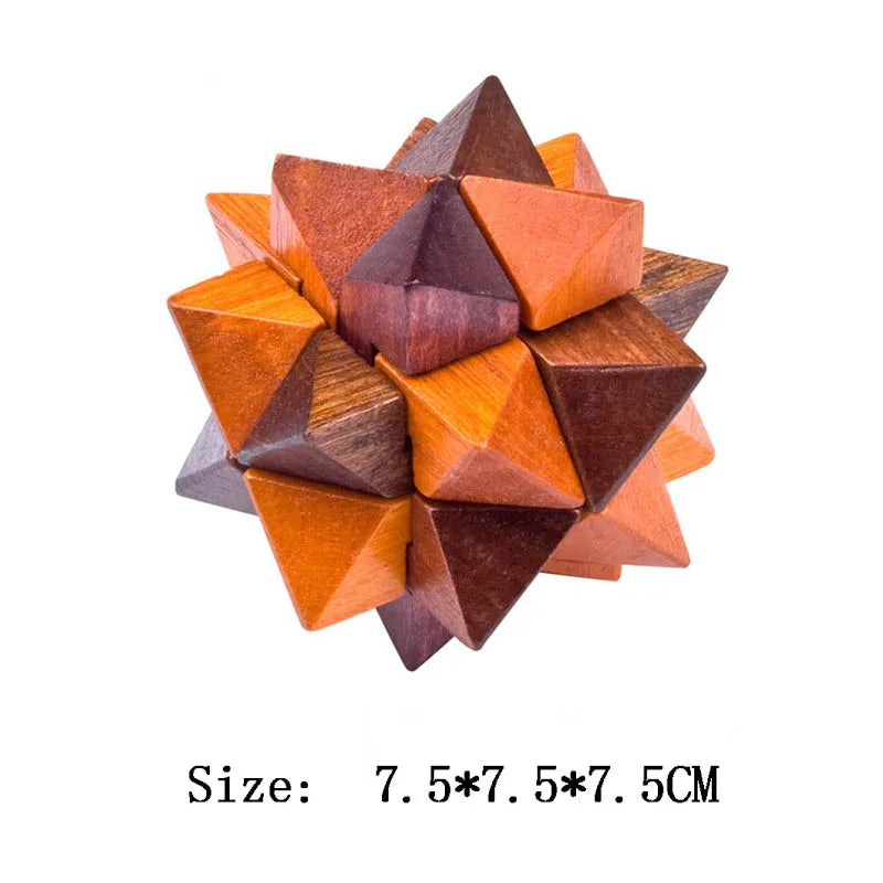 Wooden Brain Puzzle – Smart Fun for All Ages