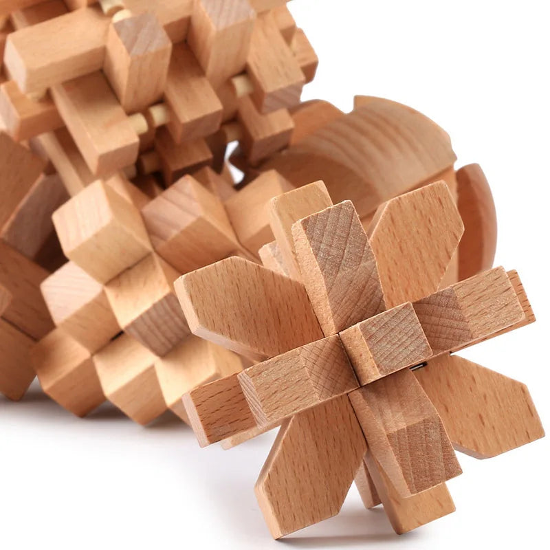 Wooden Brain Puzzle – Smart Fun for All Ages