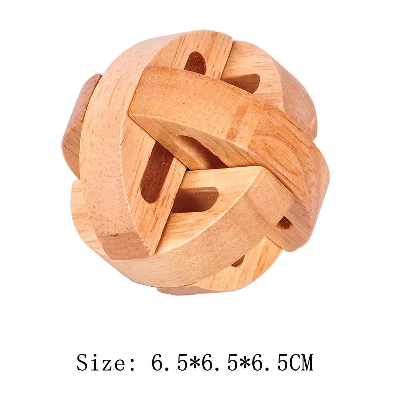 Wooden Brain Puzzle – Smart Fun for All Ages