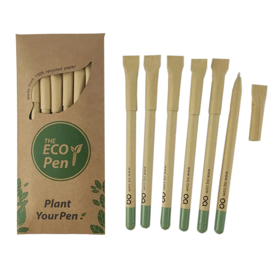 Plantable Seed Ballpoint Pens –  Eco-Friendly & Fun