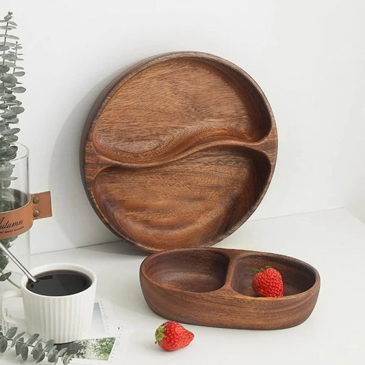 Premium Acacia Wood Fruit Platter