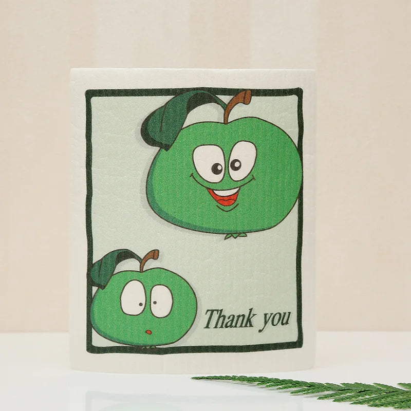 Germany Cotton Pulp Cellulose Sponge Kitchen Cloth