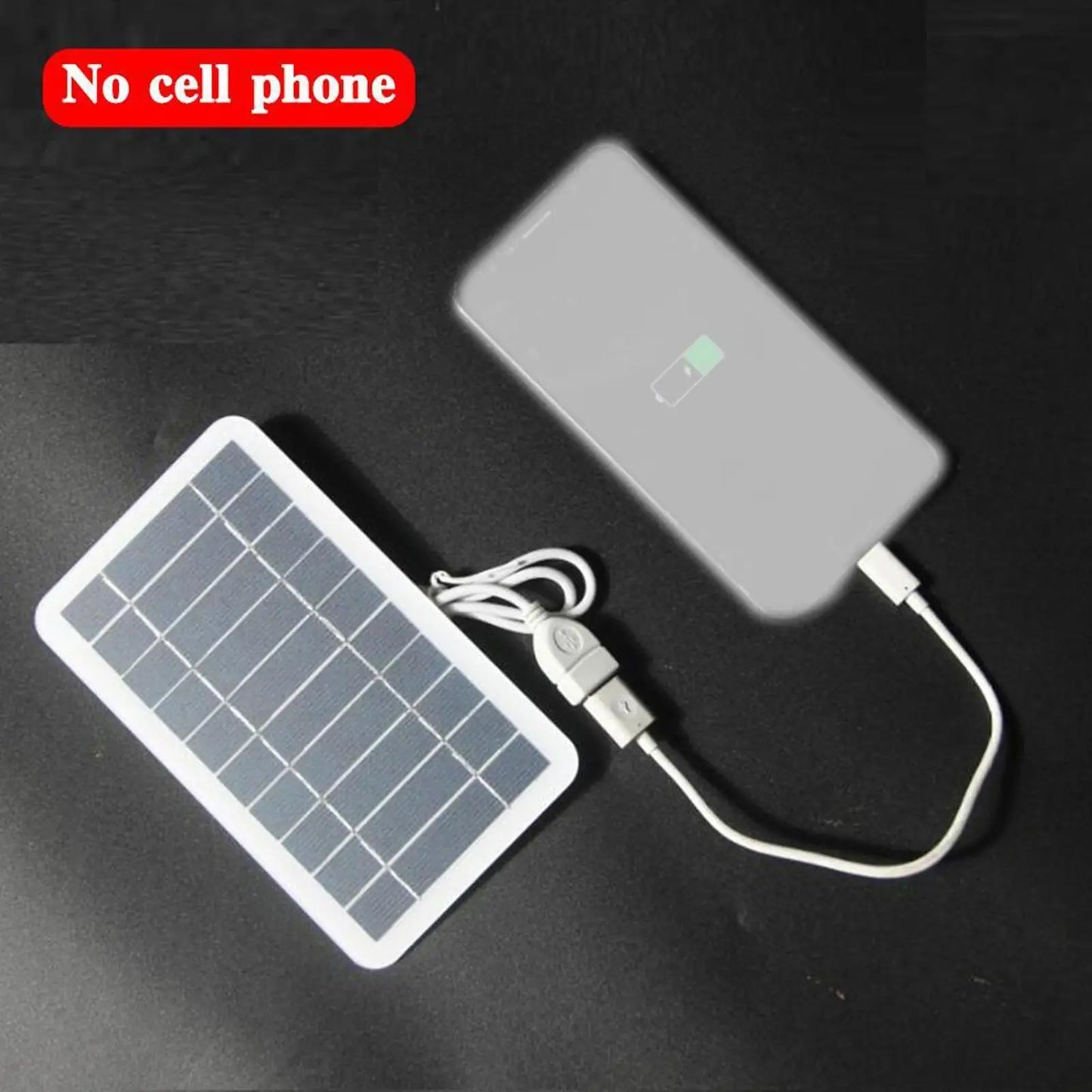 Solar Panel USB Charger – Portable & Eco-Friendly Power Source