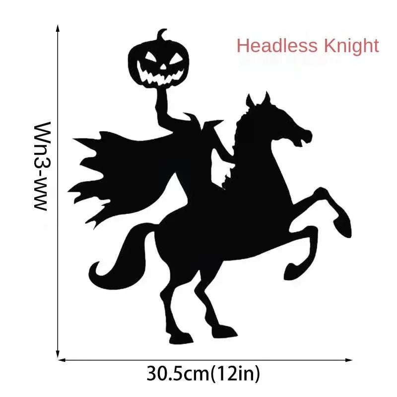 Halloween Scary Witch Door Window Decoration Sticker