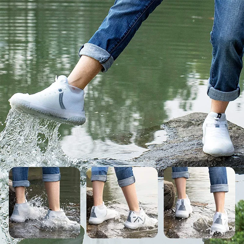 Wasserdichter, rutschfester Silikon-Überschuh