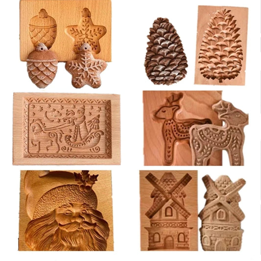 3D houten koekjesvorm