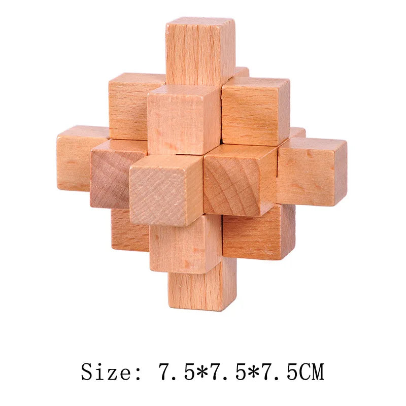 Wooden Brain Puzzle – Smart Fun for All Ages