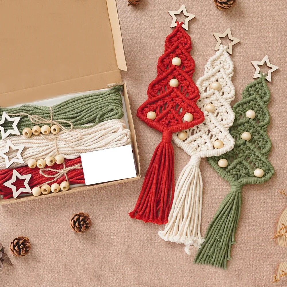 DIY Woven Christmas Tree Kit – Perfect Handmade Holiday Gift