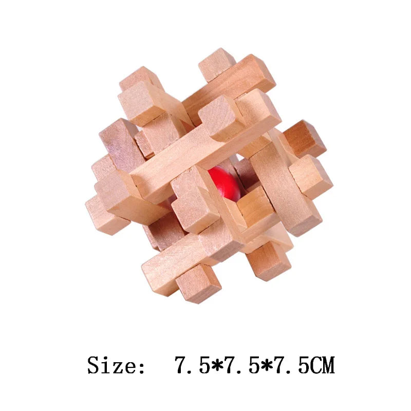 Wooden Brain Puzzle – Smart Fun for All Ages