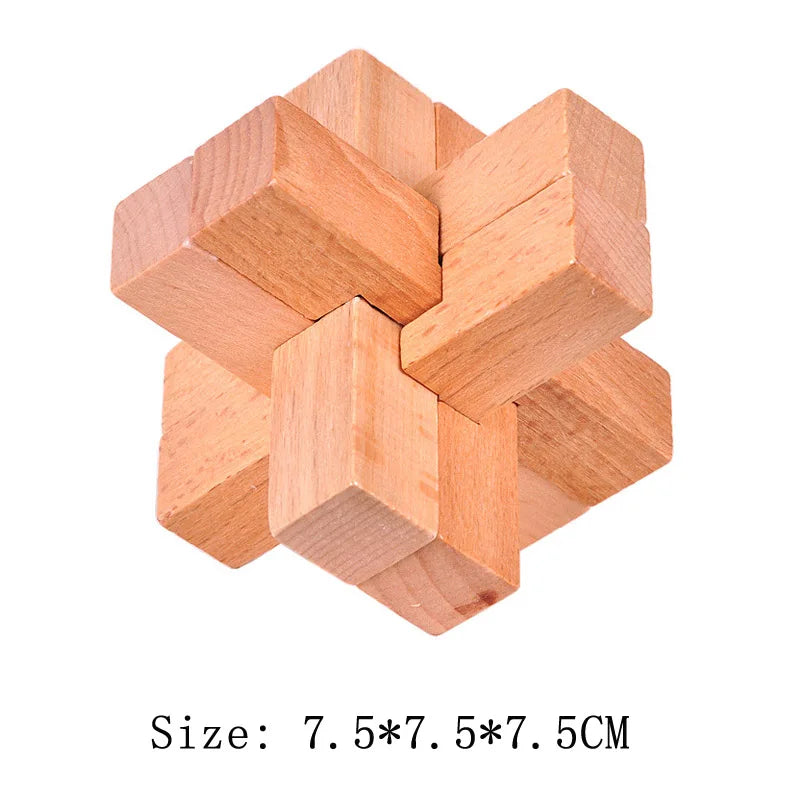 Wooden Brain Puzzle – Smart Fun for All Ages
