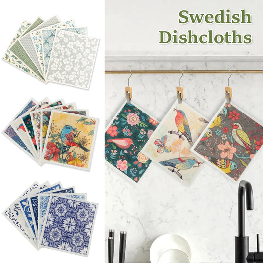 Swedish Reusable Kitchen Towels 6pc