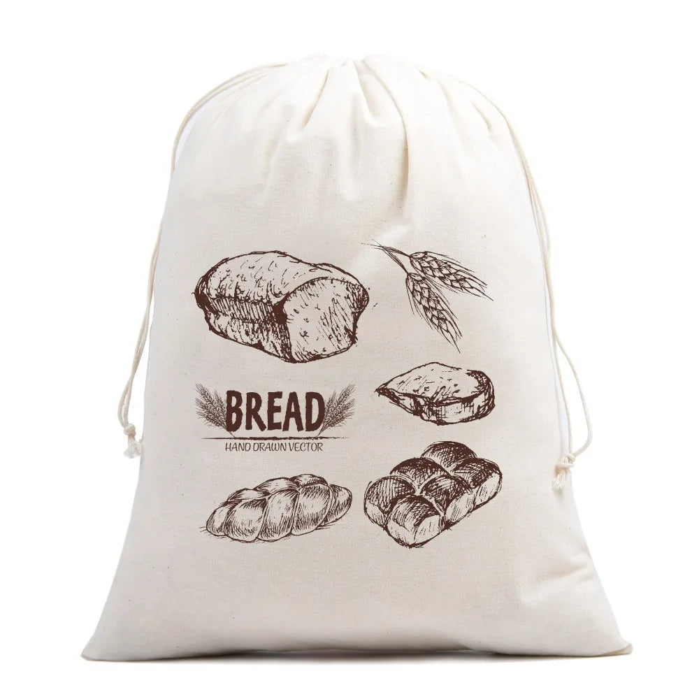 Reusable Cotton Bread Bag