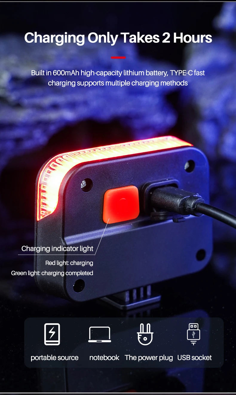 Waterproof Bicycle Taillight