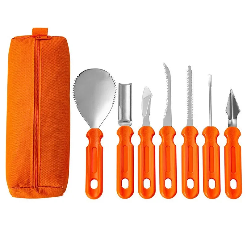Halloween Pumpkin Carving Tool Set – 7pcs