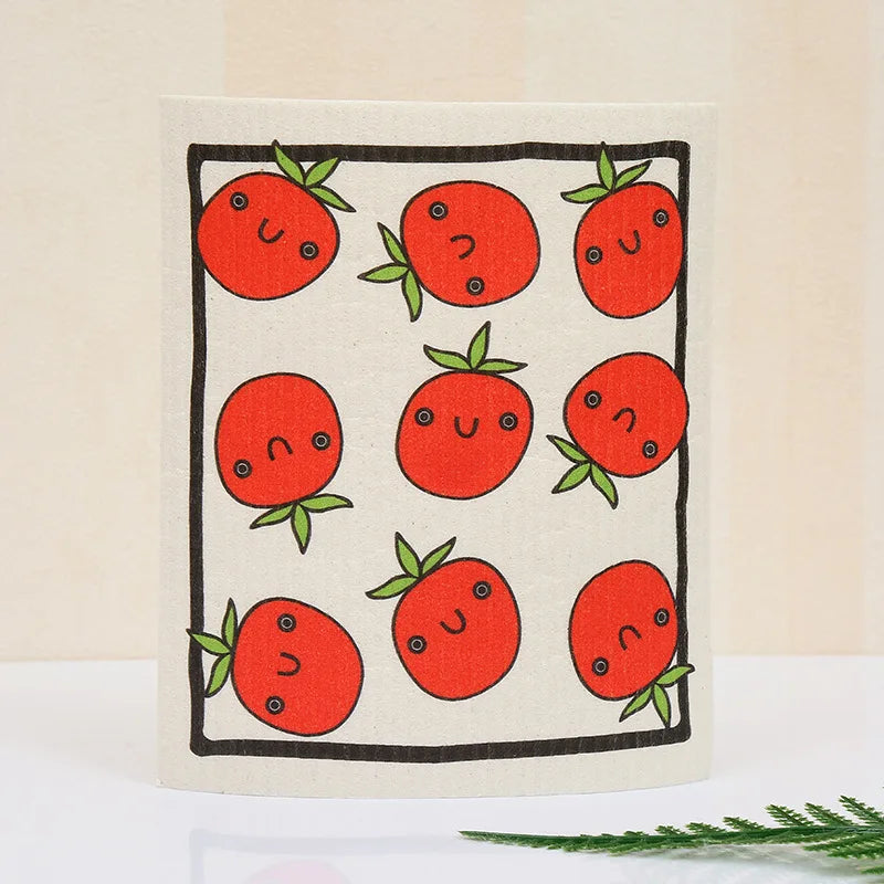 Germany Cotton Pulp Cellulose Sponge Kitchen Cloth