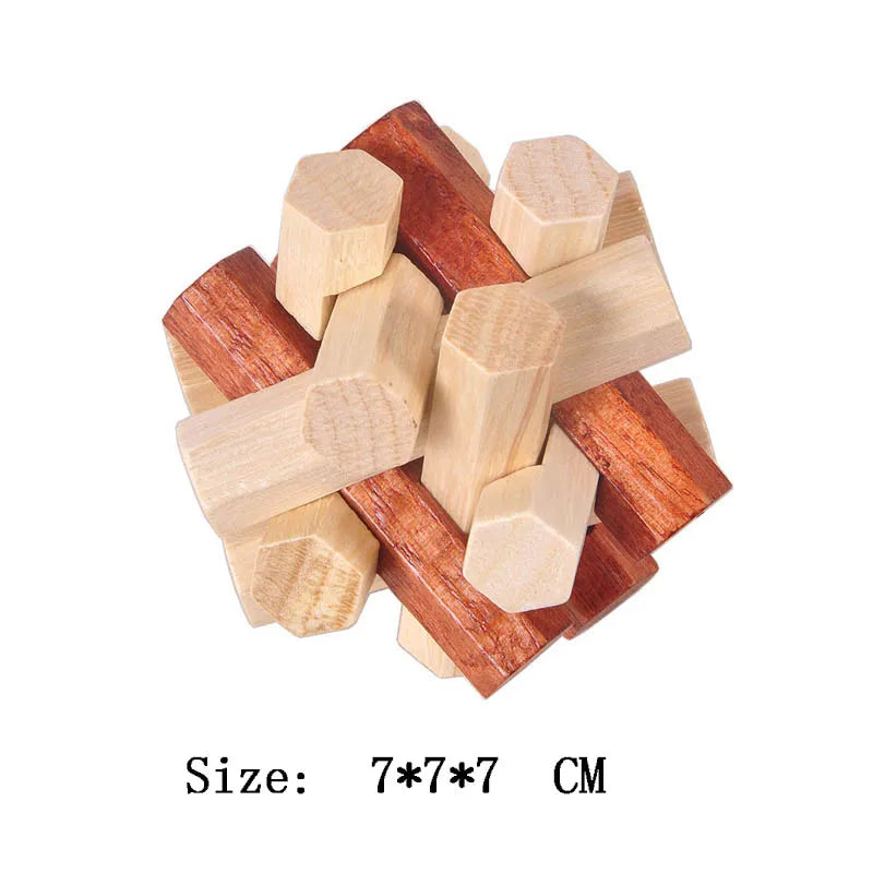 Wooden Brain Puzzle – Smart Fun for All Ages