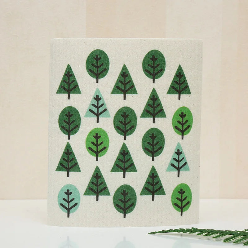 Germany Cotton Pulp Cellulose Sponge Kitchen Cloth