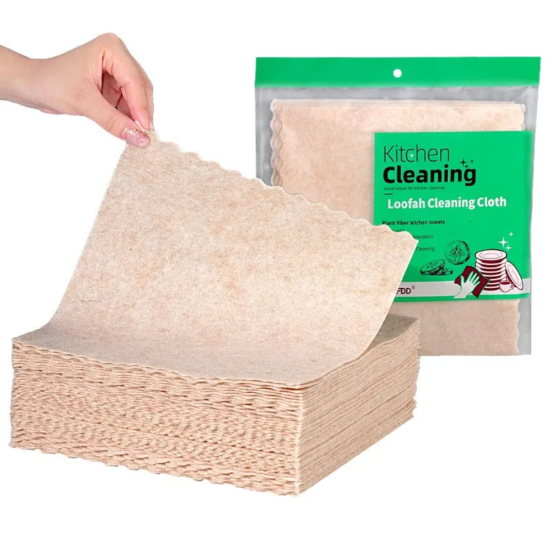 Natural Loofah &amp; Cellulose Dishcloths