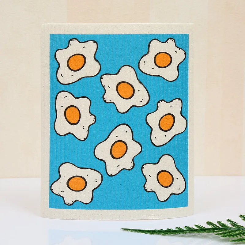 Germany Cotton Pulp Cellulose Sponge Kitchen Cloth