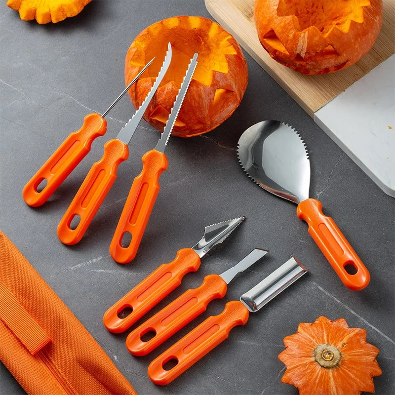 Halloween Pumpkin Carving Tool Set – 7pcs