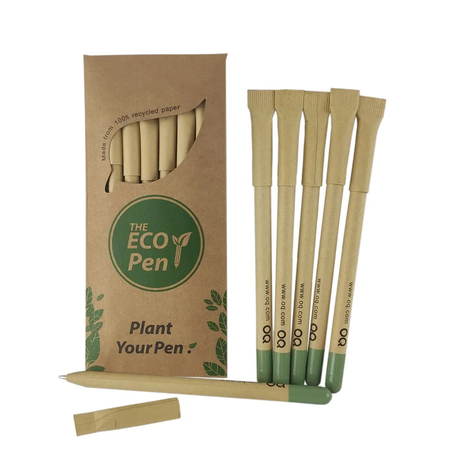 Plantable Seed Ballpoint Pens –  Eco-Friendly & Fun