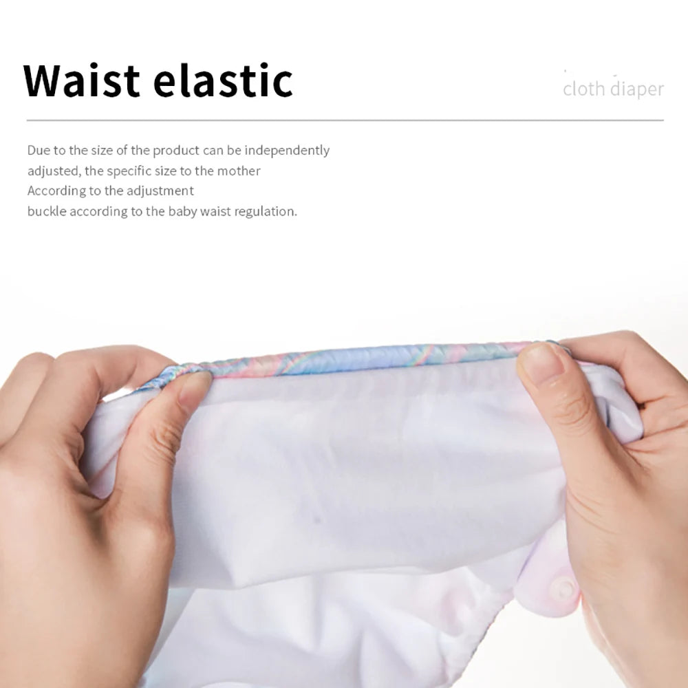 4Pcs/Set Eco-Friendly  Reusable Baby Diapers
