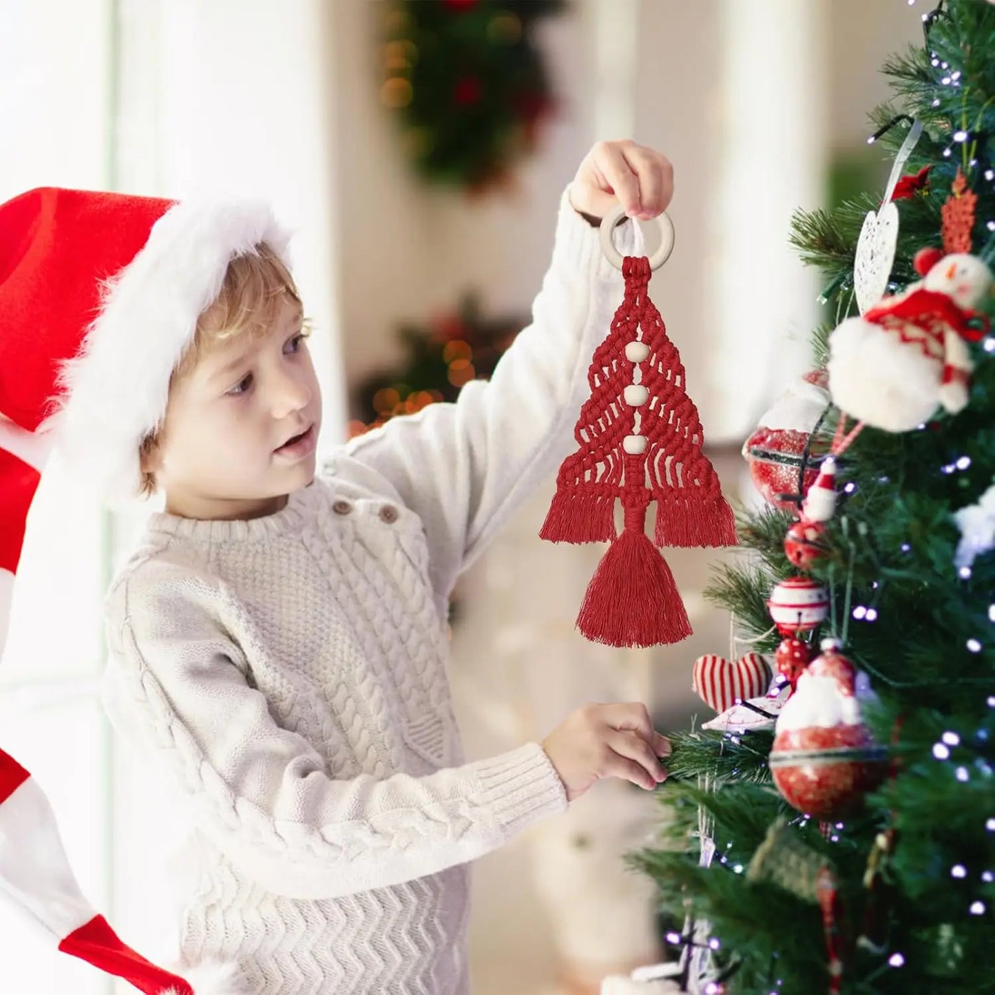 DIY Woven Christmas Tree Kit – Perfect Handmade Holiday Gift